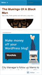 Mobile Screenshot of blackmanmusings.wordpress.com