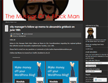 Tablet Screenshot of blackmanmusings.wordpress.com