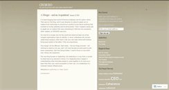 Desktop Screenshot of ceo2ceo.wordpress.com