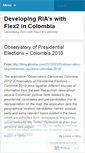 Mobile Screenshot of flex2colombia.wordpress.com