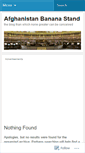 Mobile Screenshot of afghanistanbs.wordpress.com