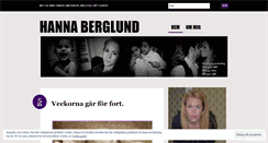 Desktop Screenshot of hannaberglund.wordpress.com