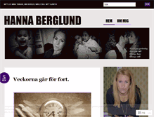 Tablet Screenshot of hannaberglund.wordpress.com