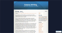 Desktop Screenshot of ccasazza.wordpress.com