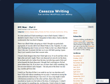 Tablet Screenshot of ccasazza.wordpress.com