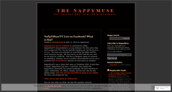 Desktop Screenshot of nappymuse.wordpress.com