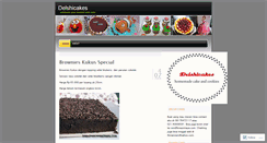 Desktop Screenshot of delshicakes.wordpress.com