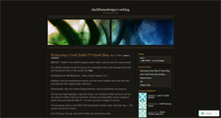 Desktop Screenshot of darkflamedesign.wordpress.com