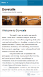 Mobile Screenshot of dovetails.wordpress.com