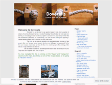 Tablet Screenshot of dovetails.wordpress.com