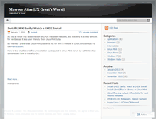 Tablet Screenshot of jxisgreat.wordpress.com