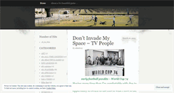 Desktop Screenshot of ebsbeautifulgame.wordpress.com