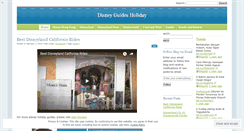 Desktop Screenshot of disneyguides.wordpress.com