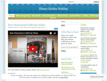 Tablet Screenshot of disneyguides.wordpress.com