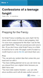Mobile Screenshot of confessionsofateenagefangirl.wordpress.com