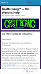 Mobile Screenshot of grottsgang.wordpress.com