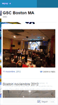 Mobile Screenshot of gsaboston555.wordpress.com