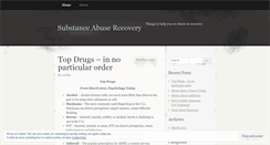 Desktop Screenshot of carolinarecovery.wordpress.com