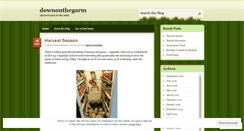 Desktop Screenshot of downonthegarm.wordpress.com
