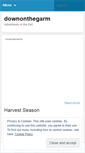 Mobile Screenshot of downonthegarm.wordpress.com