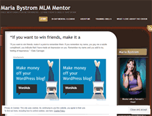 Tablet Screenshot of helpmemaria.wordpress.com