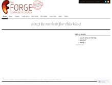 Tablet Screenshot of myforge.wordpress.com