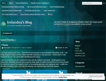 Tablet Screenshot of ireland02.wordpress.com