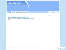 Tablet Screenshot of mineracao.wordpress.com