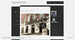 Desktop Screenshot of libraryhopping.wordpress.com