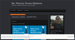Desktop Screenshot of petrucciotm.wordpress.com