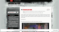 Desktop Screenshot of lixeiradopop.wordpress.com