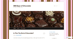 Desktop Screenshot of 365daysofchocolateam.wordpress.com