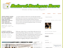 Tablet Screenshot of naturalbusinessnews.wordpress.com