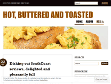 Tablet Screenshot of hbtoasted.wordpress.com