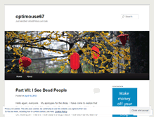 Tablet Screenshot of optimouse67.wordpress.com