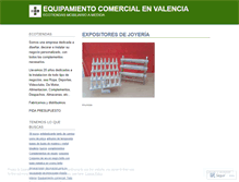 Tablet Screenshot of ecotiendas.wordpress.com