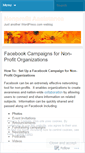 Mobile Screenshot of nonprofitassistance.wordpress.com