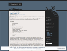 Tablet Screenshot of elisabethii.wordpress.com