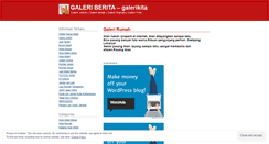 Desktop Screenshot of galerikita.wordpress.com