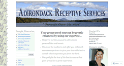 Desktop Screenshot of adirondackreceptive.wordpress.com