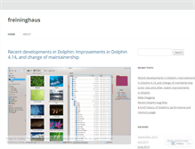 Tablet Screenshot of freininghaus.wordpress.com