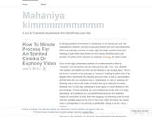 Tablet Screenshot of mahaniyakim.wordpress.com