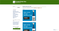 Desktop Screenshot of ciudadevitavive.wordpress.com