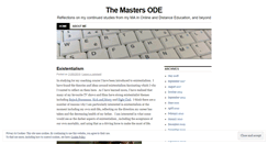 Desktop Screenshot of maode.wordpress.com