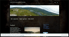 Desktop Screenshot of fjellgeit.wordpress.com