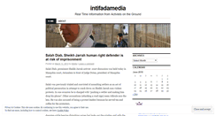 Desktop Screenshot of intifadamedia.wordpress.com