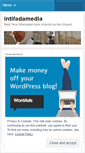 Mobile Screenshot of intifadamedia.wordpress.com