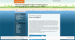 Desktop Screenshot of justslingwithme.wordpress.com