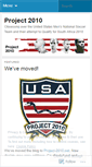 Mobile Screenshot of project2010.wordpress.com