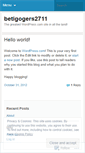 Mobile Screenshot of betigogers2711.wordpress.com